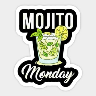 Mojito Monday Sticker